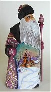 Father Frost with Winters Scene